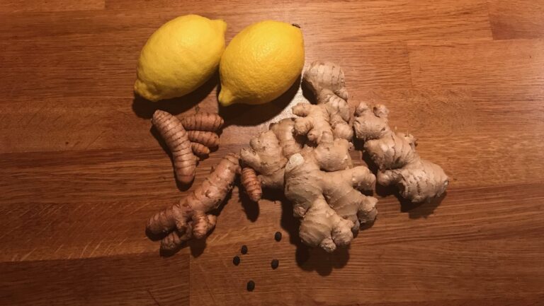 Citroner og ingefær